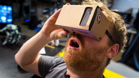 Google cardboard virtual reality